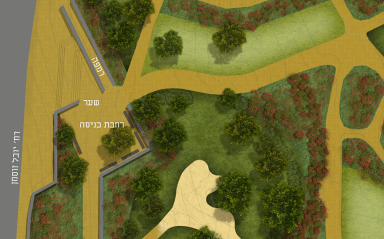 הדמיה גן הורדים